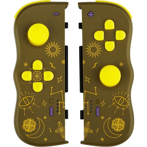 Lexip JVASWI00102 herný ovládač Hnedá, Žltá Bluetooth Gamepad Analógový/digitálny Nintendo Switch, Nintendo Switch OLED
