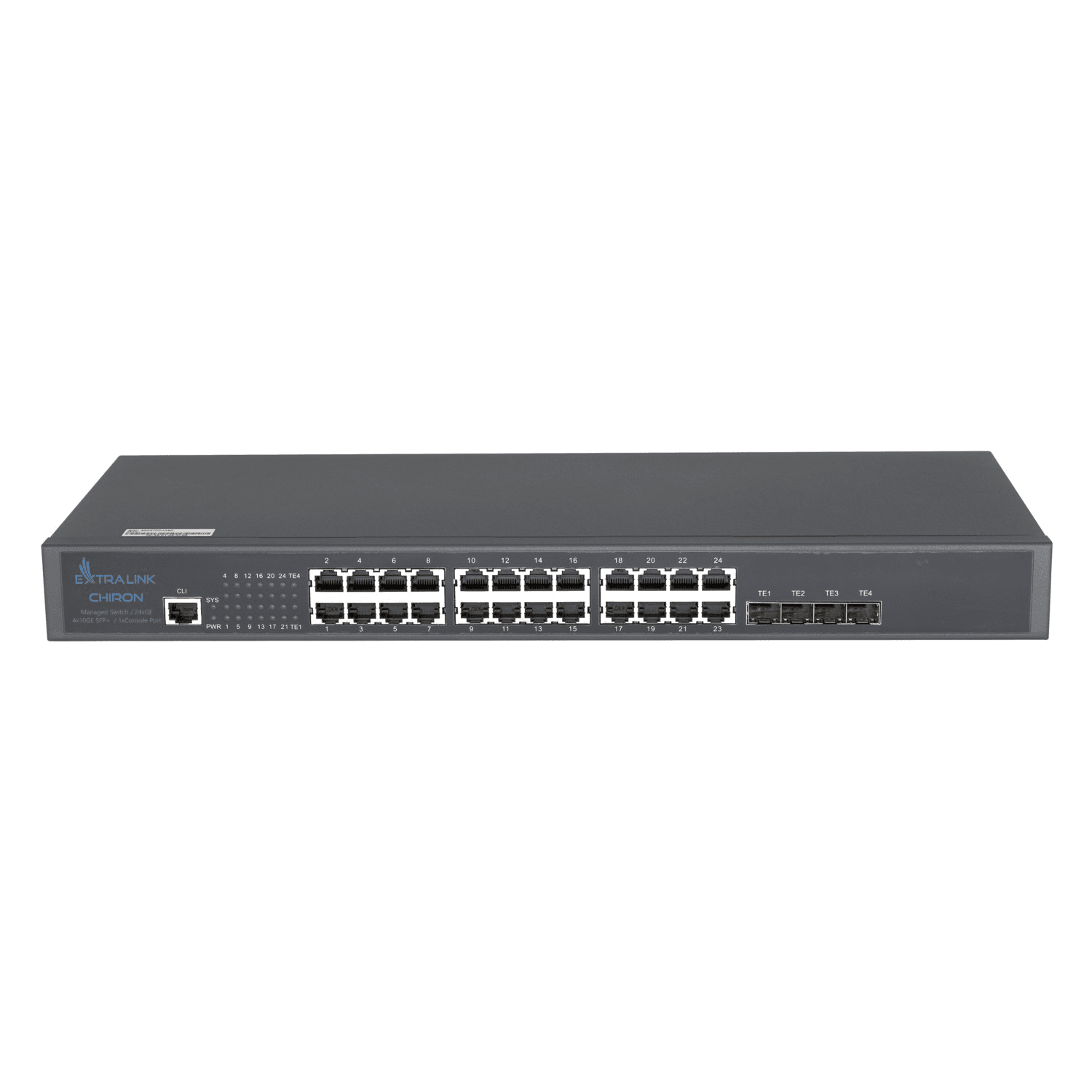 Switch Extralink Chiron 24x RJ45 1000Mb/s 4xSFP+