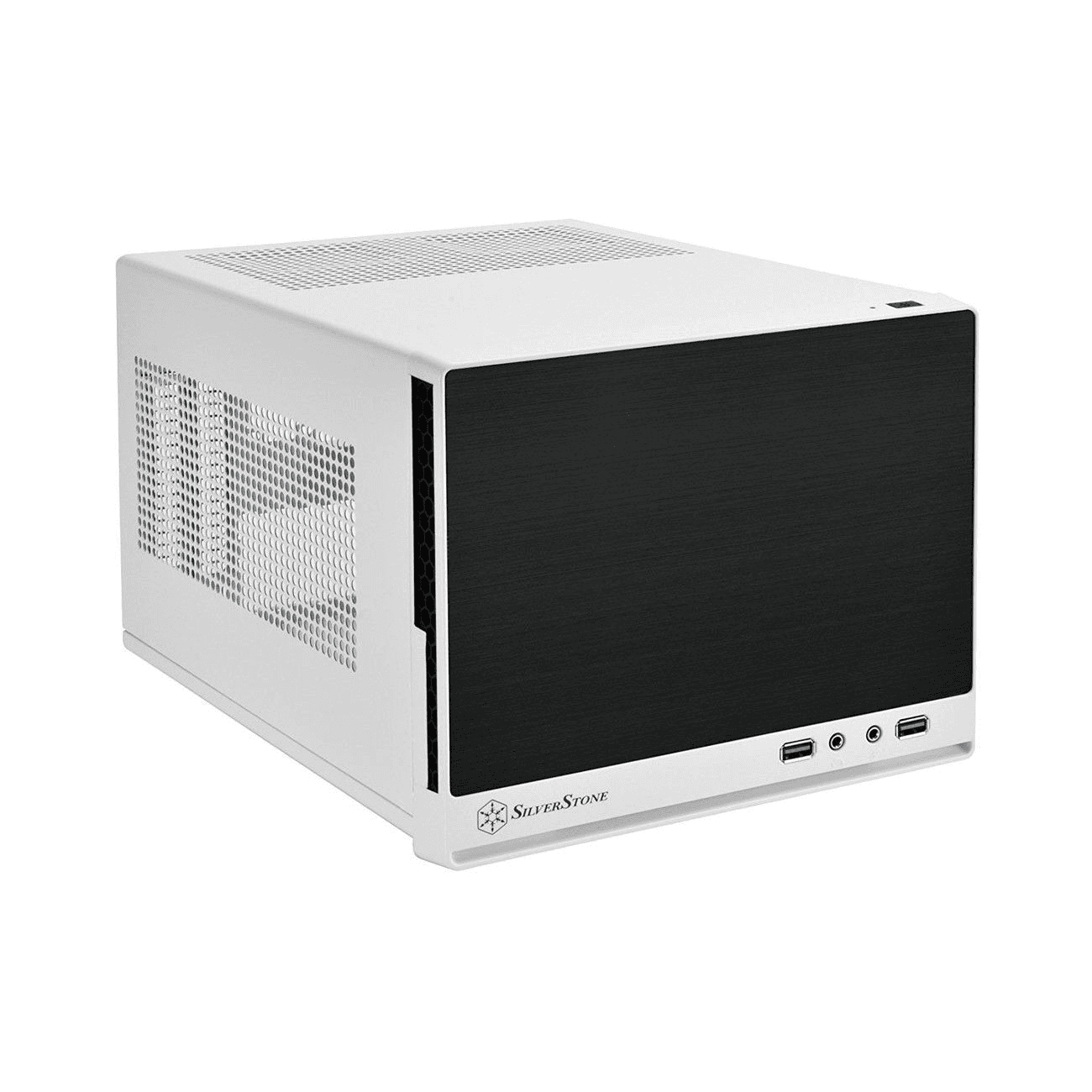 Puzdro SilverStone SG13 Cube Case biele