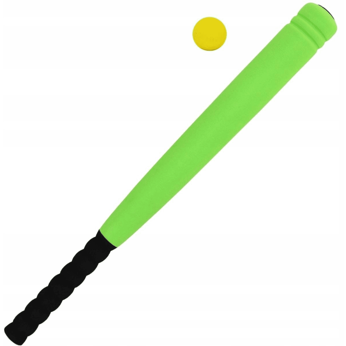 BASEBALLOVÁ PALICA PRE JUNIOROV 54CM S MÄKKOU LOPTIČKOU ZELENÁ
