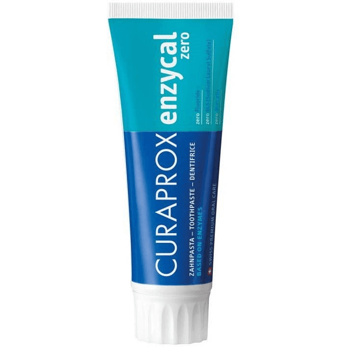 Zubná pasta Curaprox Enzycal Zero 75 ml bez fluoridu