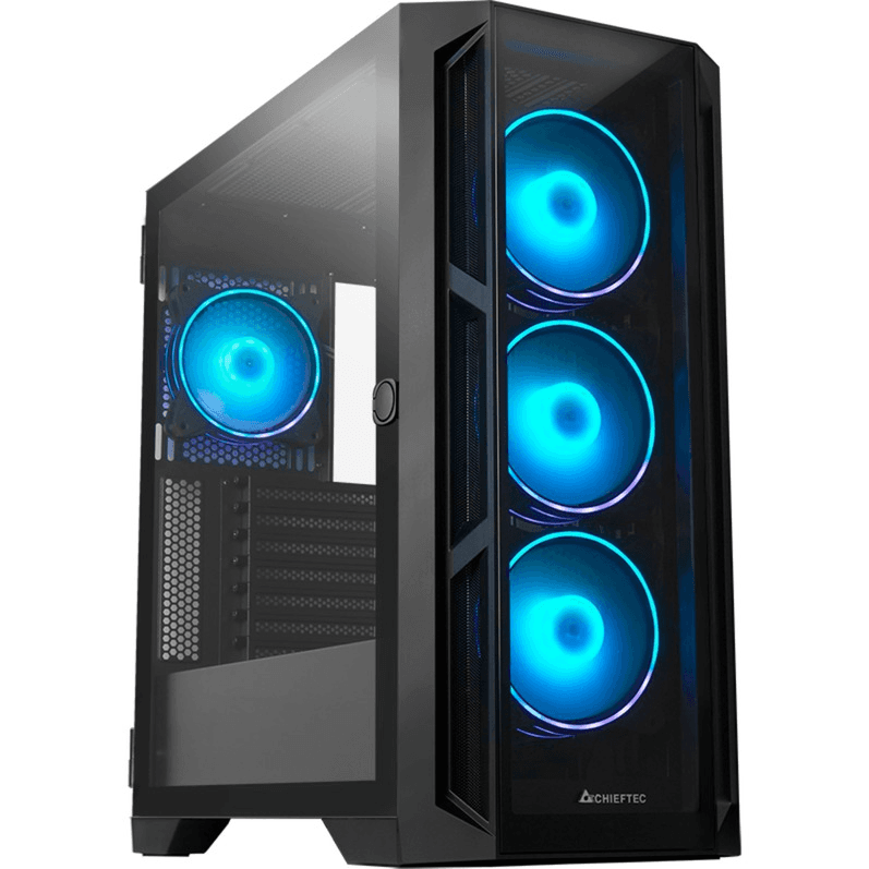 Chieftec APEX GA-01B-TG-OP ATX Midi Tower Čierna