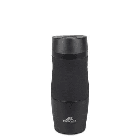 RIVACASE Termohrnček 380 ml čierny matný