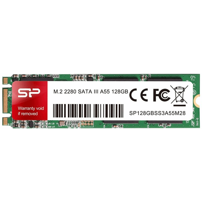Silicon Power SP128GBSS3A55M28 SSD disk M.2 128 GB Serial ATA III SLC