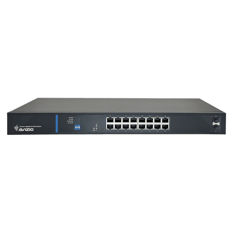 Switch Desktop Switch Nespravovateľný 1 Gb/s 16x PoE+ 2x Uplink SFP