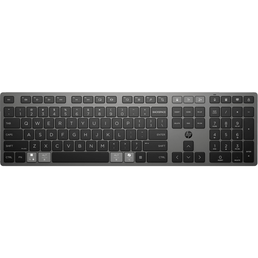 HP KBD 720Multi-DeviceRchrgblWL FR klávesnica Domov / kancelária USB + Bluetooth Čierna