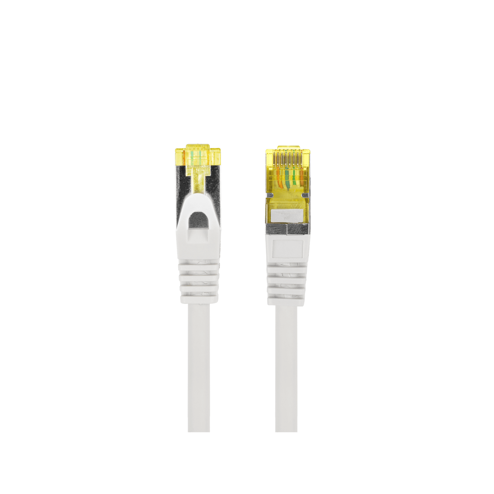 Patchcord Lanberg S/FTP kat.6A 5m LSZH CU Fluke Passed sivý