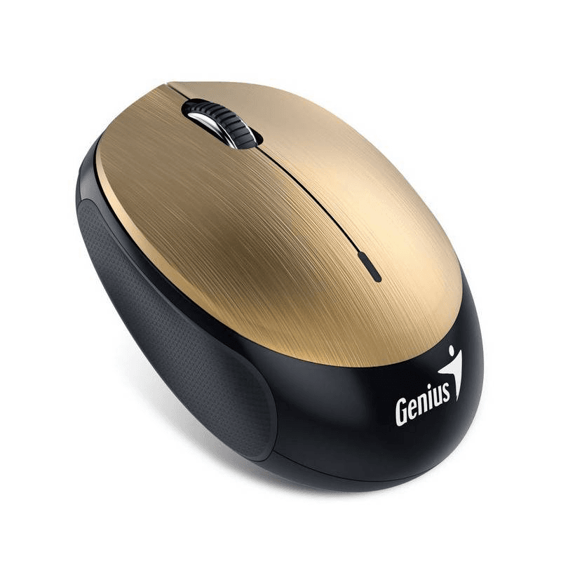 Genius Myš NX-9000BT, 1200DPI, optická, 3kl., drôtová USB, zlatá