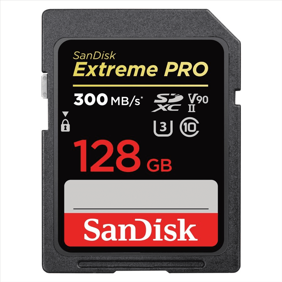 Pamäťová karta Sandisk SDXC 128GB EXTREME PRO300MBs