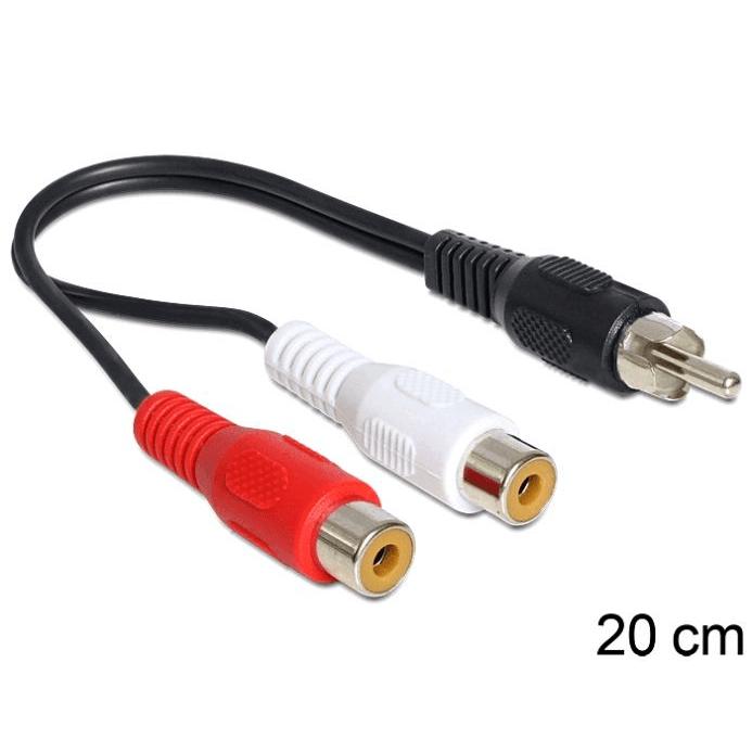 Predlžovací RCA kábel 5 m Delock 84277
