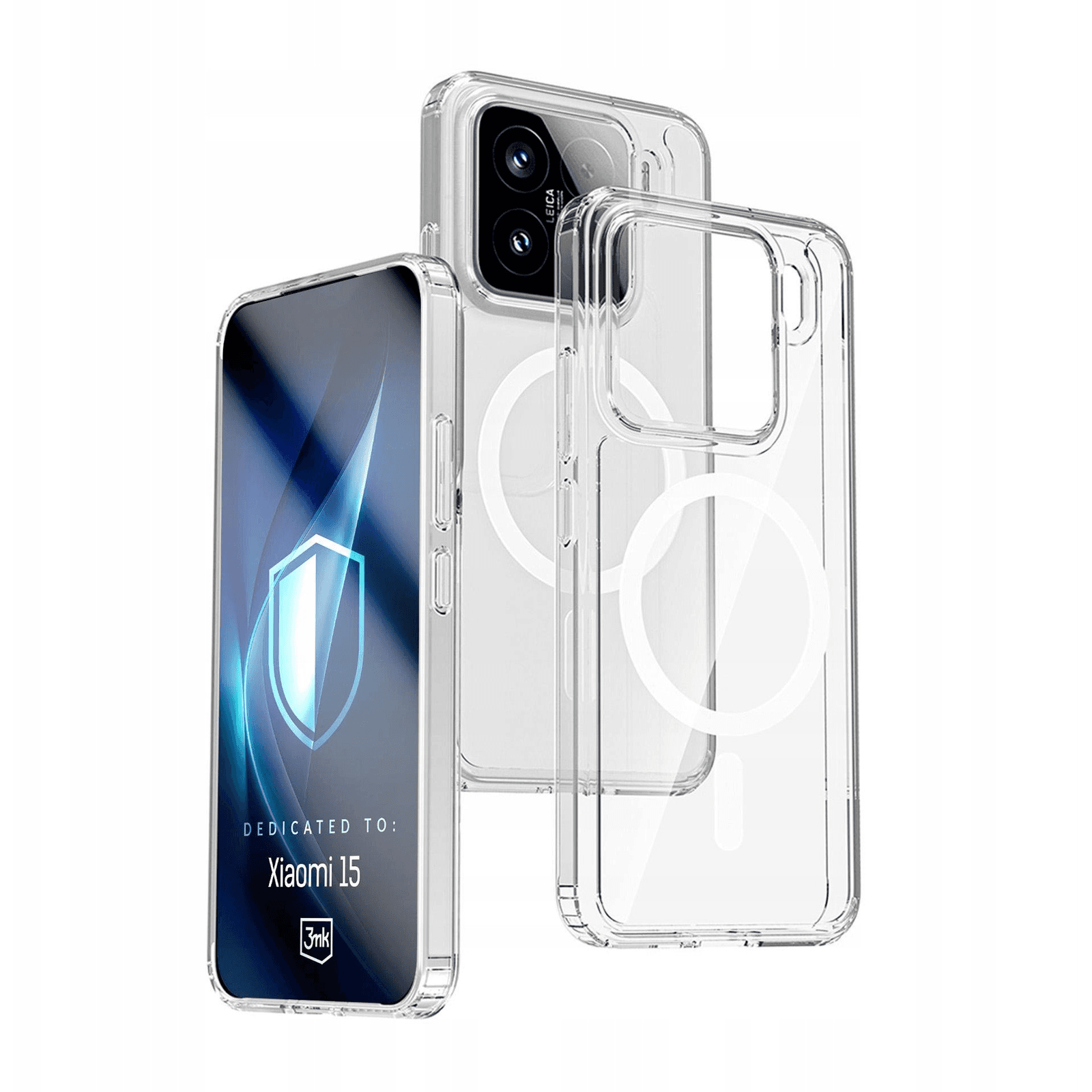 Kryt 3mk pre Xiaomi 15, iPhone 4 bezfarebný