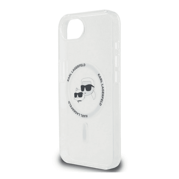 Kryt Karl Lagerfeld pre Apple iPhone 16e biele