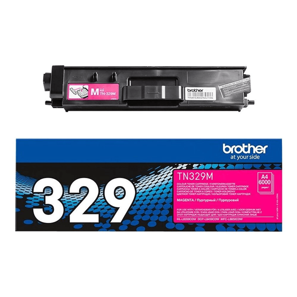 Brother TN-329M toner 1 kusov Originál Purpurová