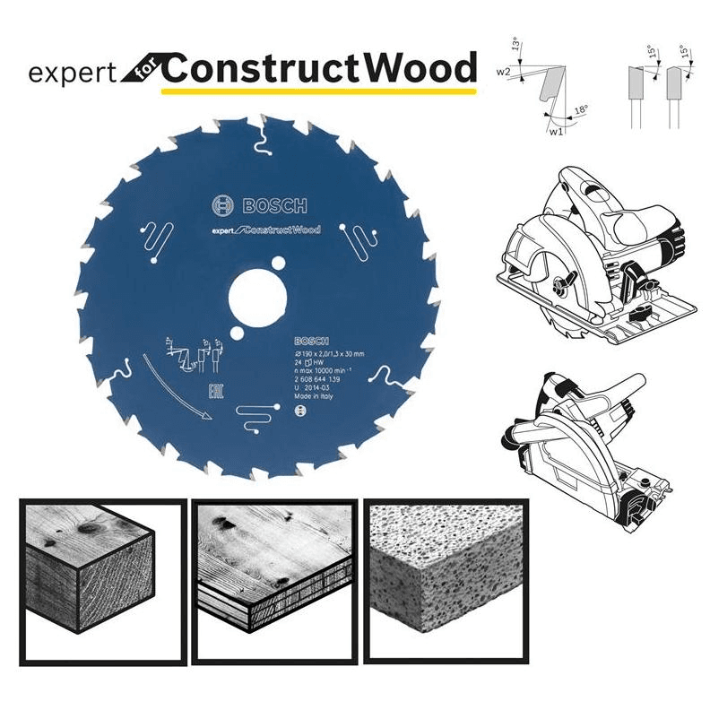 Bosch Expert Construct Wood Kotúč 160 x 20 mm 24z