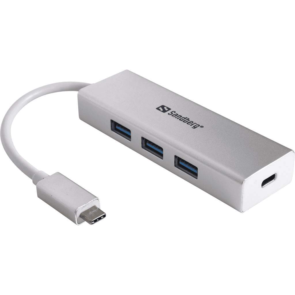 Sandberg USB-C to 3xUSB 3.0 Hub + PD