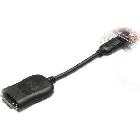 HP 484156-001 adaptér na video kábel DVI-D DisplayPort Čierna