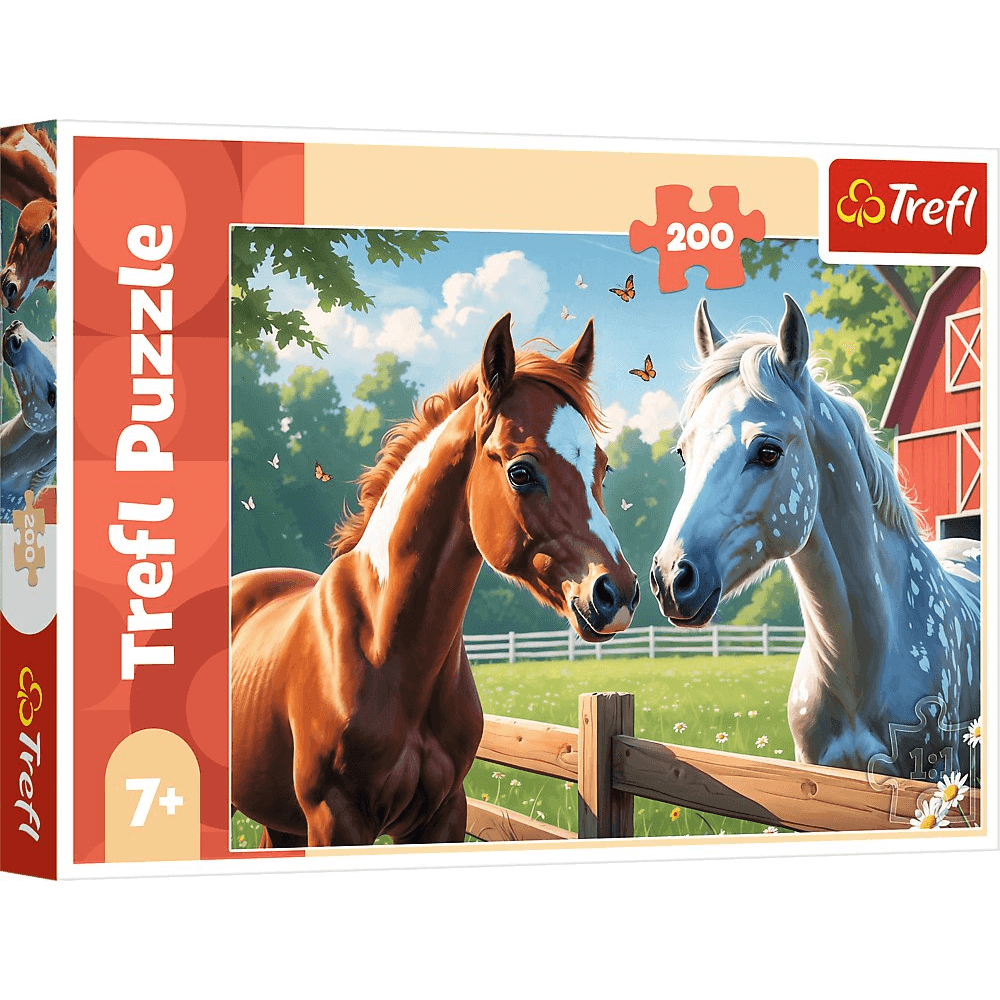 Trefl 13328 puzzle 200 kusov Zvieratá