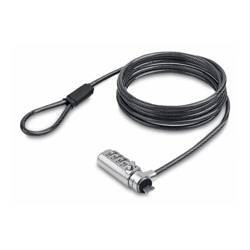 StarTech.com SSTDC4D-LAPTOP-LOCK zámok Čierna, Strieborná 2 m