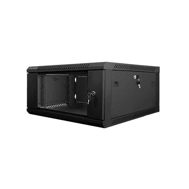 Závesná skriňa Lanberg WF01-6604-10B čierna 19'' 4U