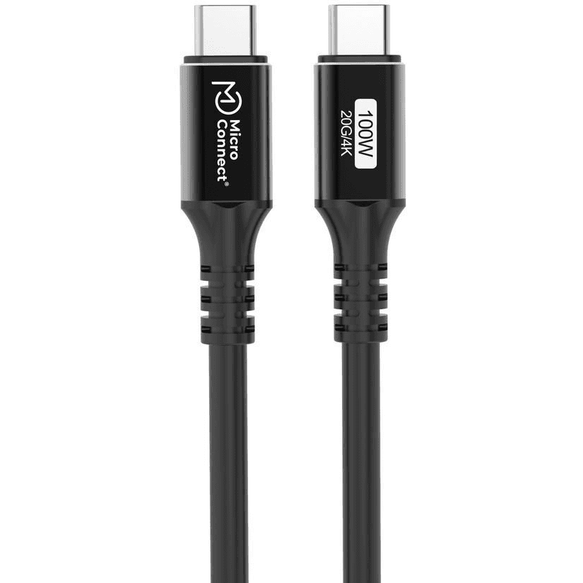 Microconnect USB3.2CC05 USB kábel 0,5 m USB C Čierna
