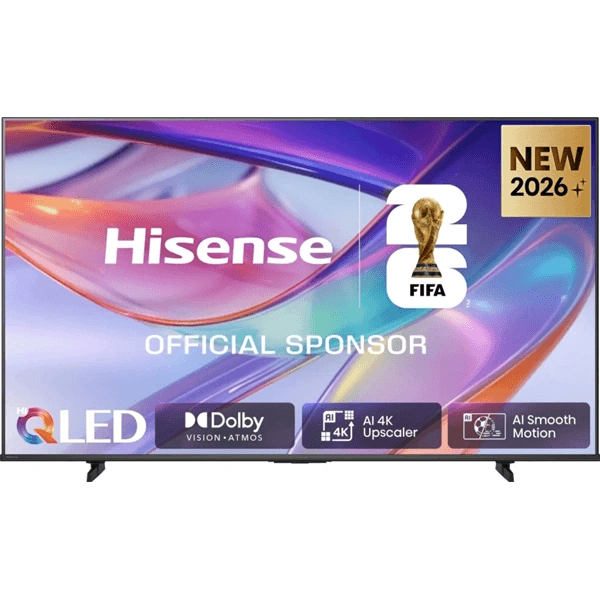 Hisense 55E7S 139,7 cm (55") 4K Ultra HD Smart TV Wi-Fi Čierna 330 cd/m²