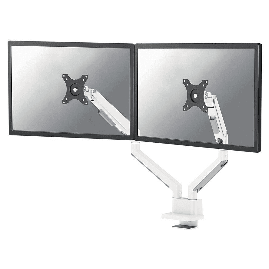 Neomounts DS70-250WH2 držiak / stojan na monitory 88,9 cm (35") Biela Stôl
