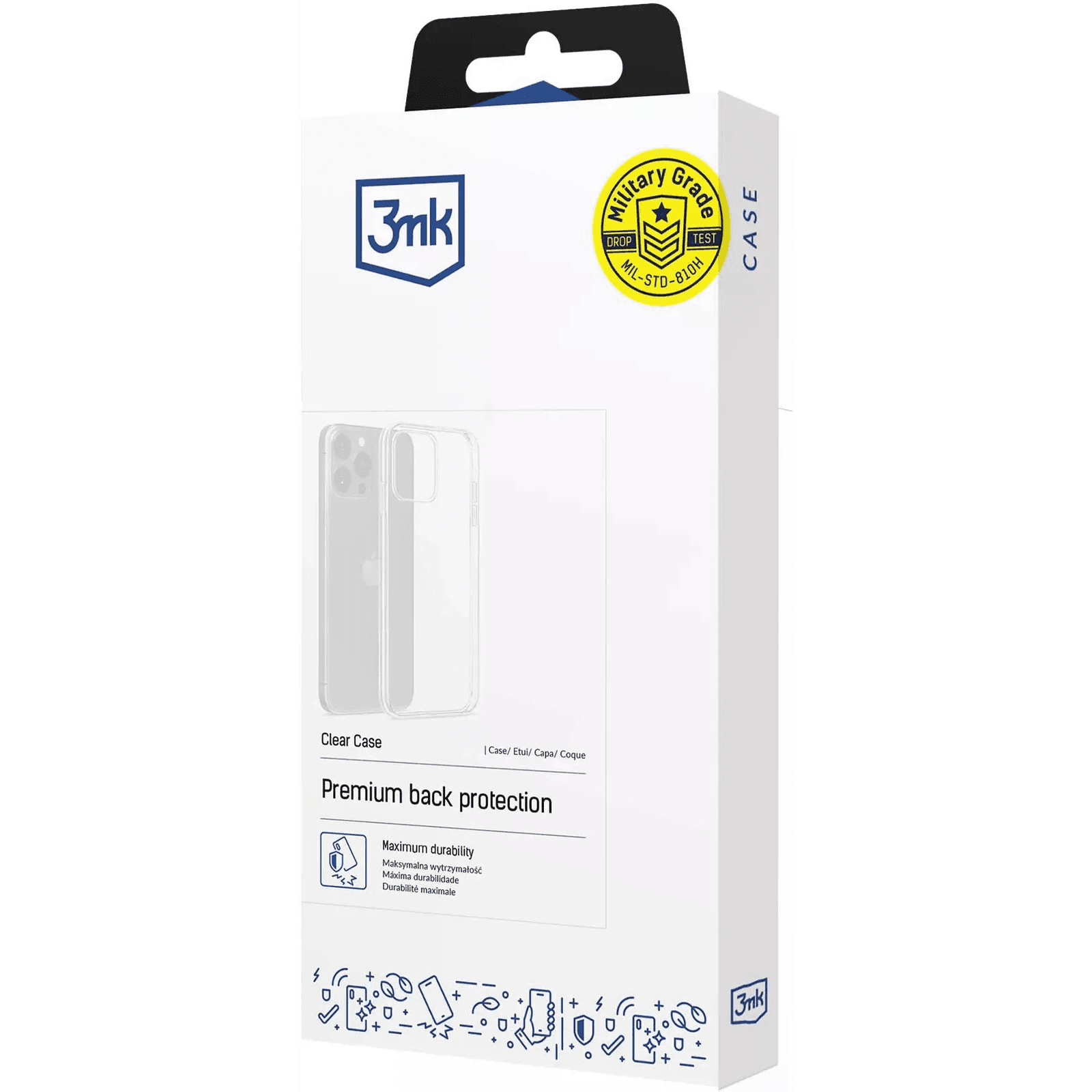 Kryt 3mk pre Motorola Moto G57 viacfarebný