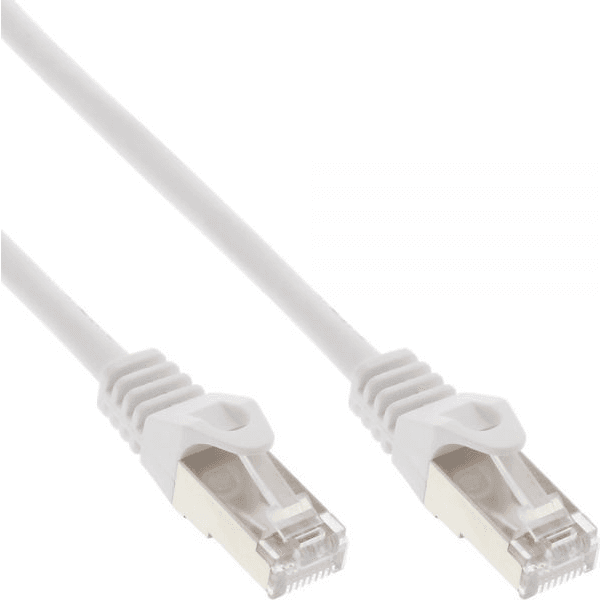 InLine 72550W sieťový kábel Biela 0,5 m Cat5e SF/UTP (S-FTP)