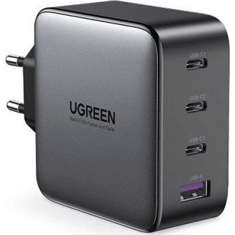 Nabíjačka do siete UGREEN CD226, USB QC3.0, 3x USB