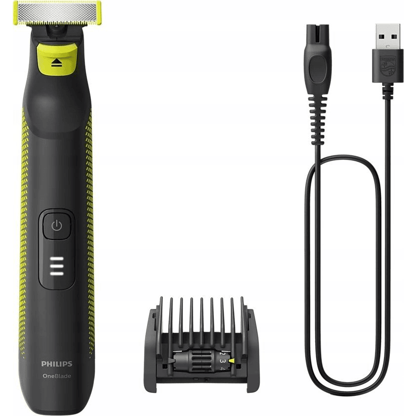 Philips QP6506/15 pánsky holiaci strojček Planžetový holiaci strojček Zastrihávač Čierna, Limetka
