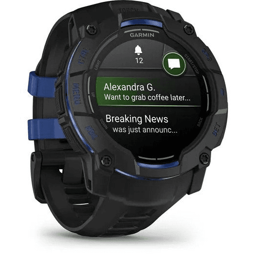 Smartwatch Garmin Instinct 3 AMOLED čierny 50 mm