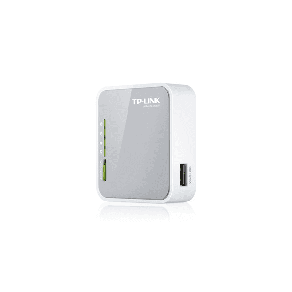 TP-Link TL-MR3020 bezdrôtový smerovač Fast Ethernet Jednopásmové (2,4 ghz) Šedá, Biela
