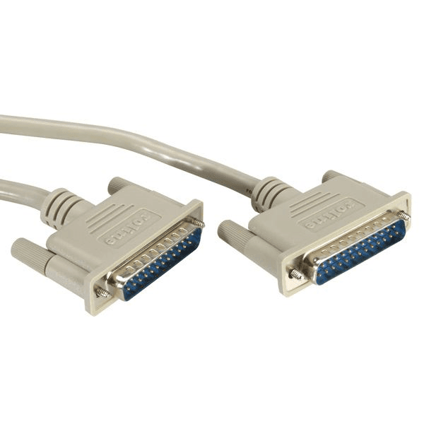 Sériový kábel Roline M/M D-SUB 25