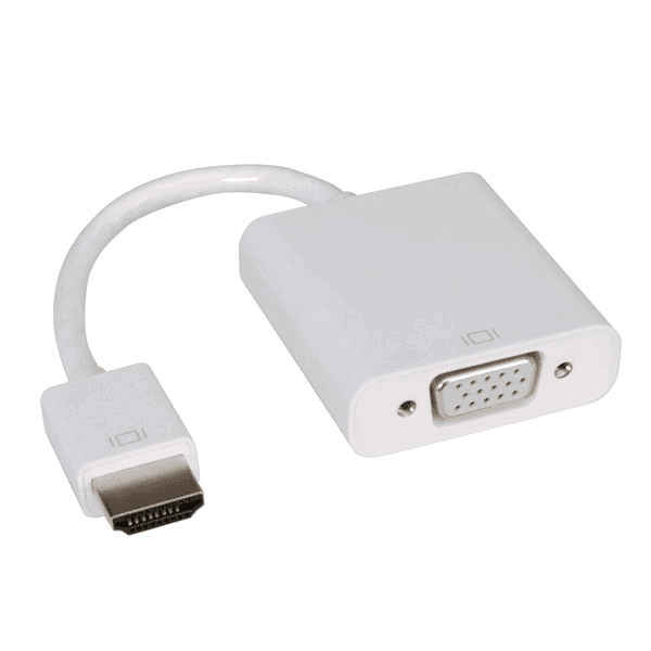 ROLINE HDMI-VGA Adaptér - Biely