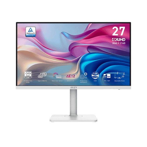 LED Monitor MSI Modern MD272UPHW 27" 3840 x 2160 px IPS / PLS