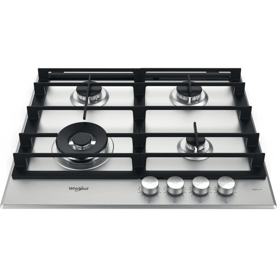 Whirlpool AKWL 628/IXL Nerezová oceľ Vstavaný 59 cm Plynový 4 zone(s)