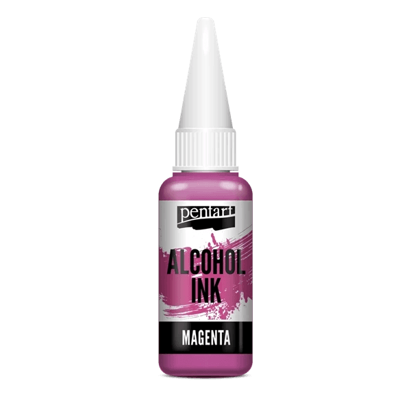 Alkoholový atrament Pentart Media Ink Magenta 20ml