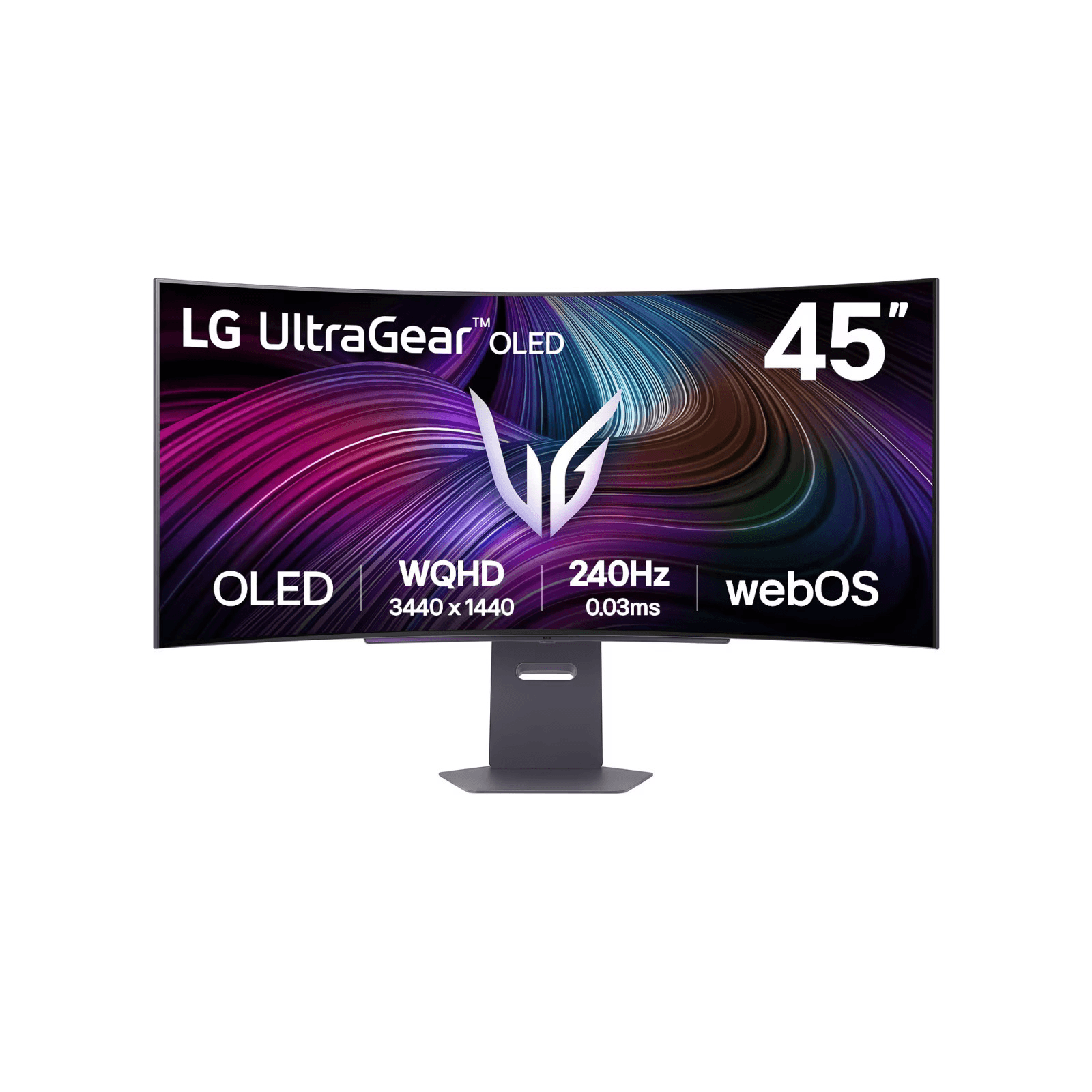 Monitor LG UltraGear 45GX90SA-B - 45" OLED 800R UWQHD 0.03ms 240Hz