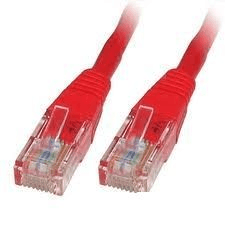 Patch kábel Roline U/UTP 6 RJ45 / RJ45 3 m červený