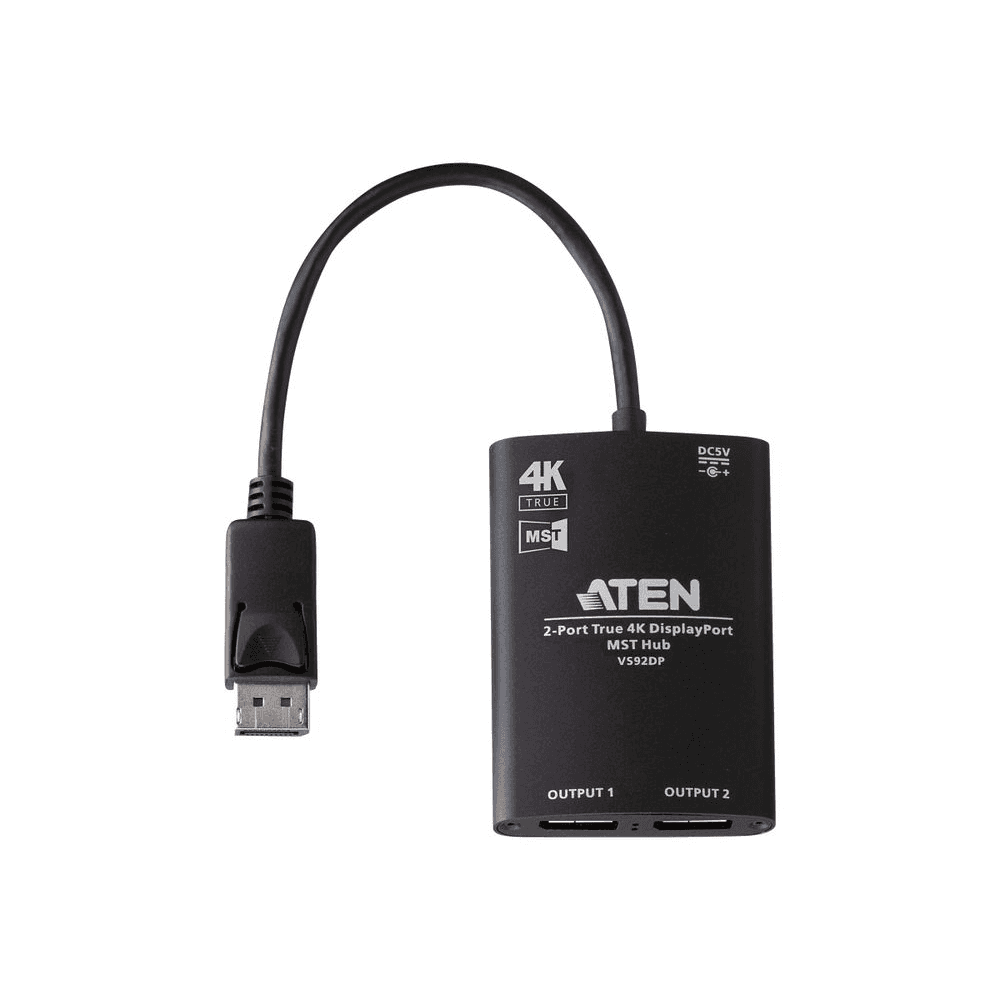 ATEN VS92DP-AT rozbočovače obrazu DisplayPort 2x DisplayPort