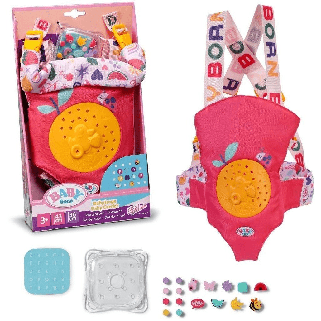 BABY born Baby Carrier Pinplay Nosič pre bábiky