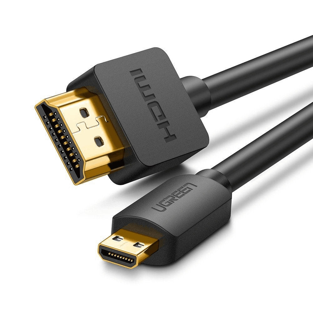 Ugreen 30104 HDMI kábel 3 m Typ HDMI D (micro) Typ HDMI (štandard) Čierna