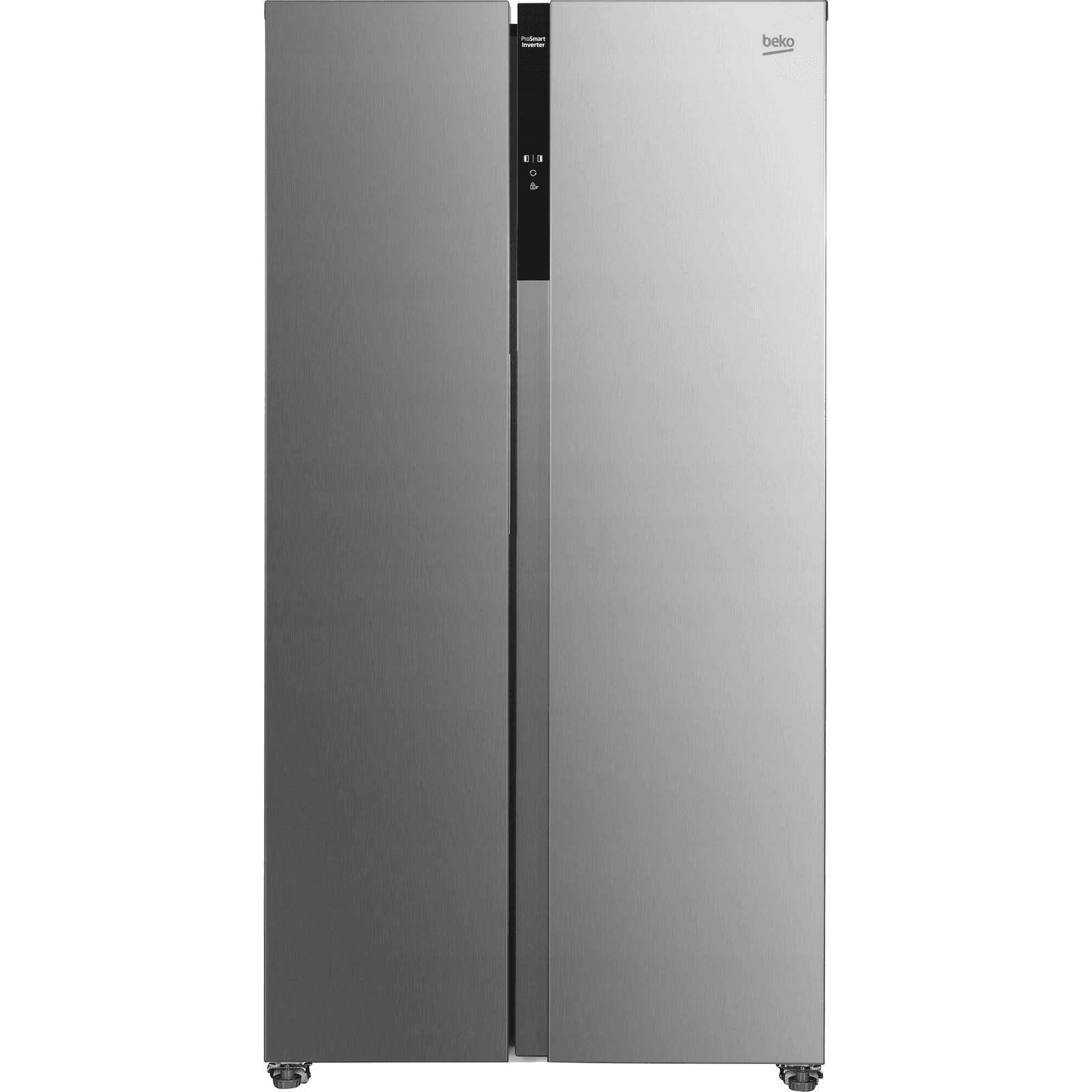 Beko GNO5322XPN Americká chladnička Voľne stojaci 532 L E Nerezová oceľ