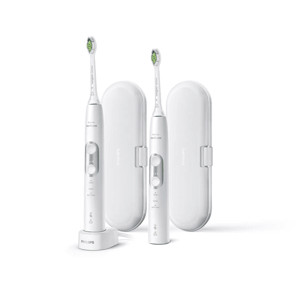Philips Sonicare HX6877/34 elektrická zubná kefka Dospelý Sonická zubná kefka Strieborná, Biela
