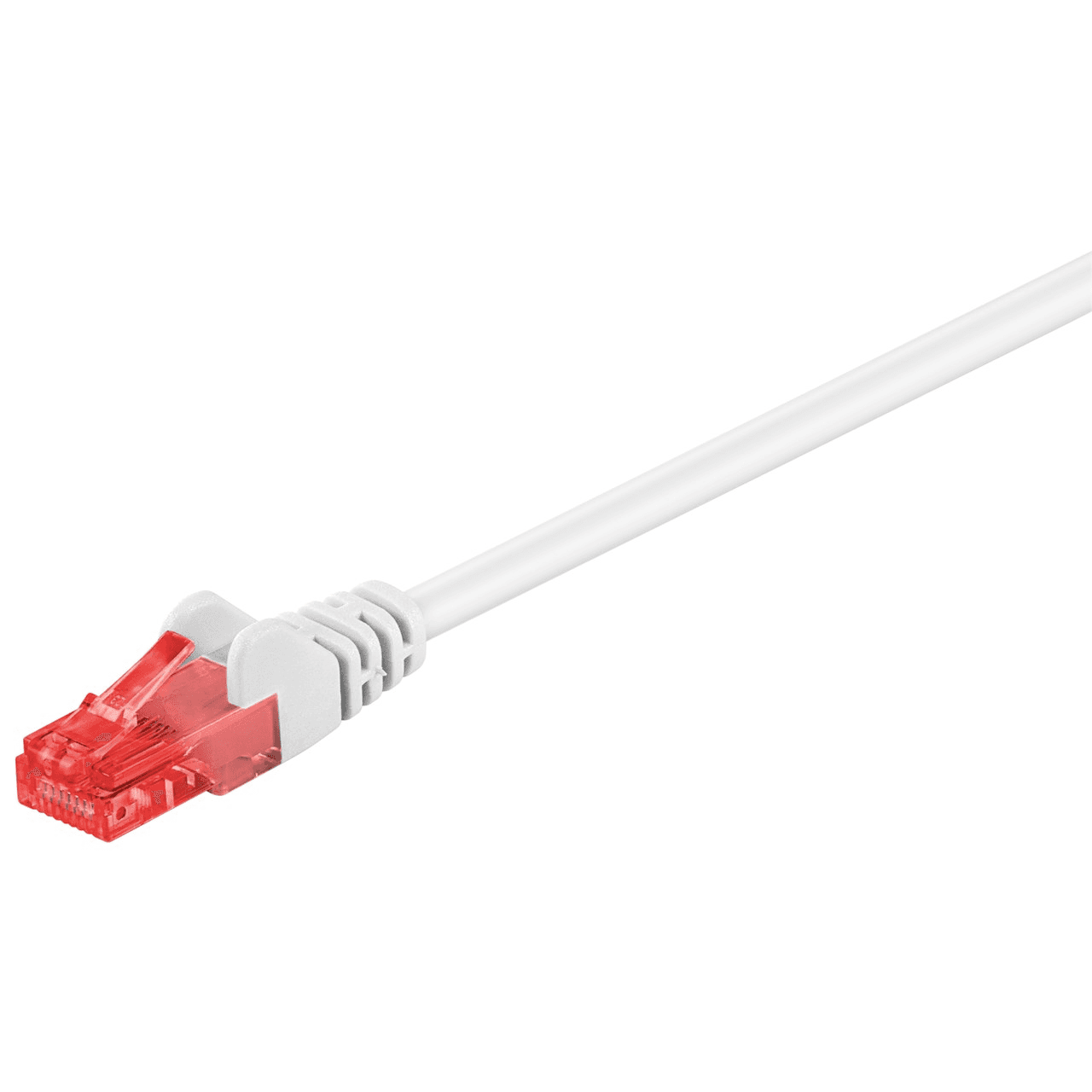 Patchcord U/UTP 6 Goobay RJ45 / RJ45 15 m biela