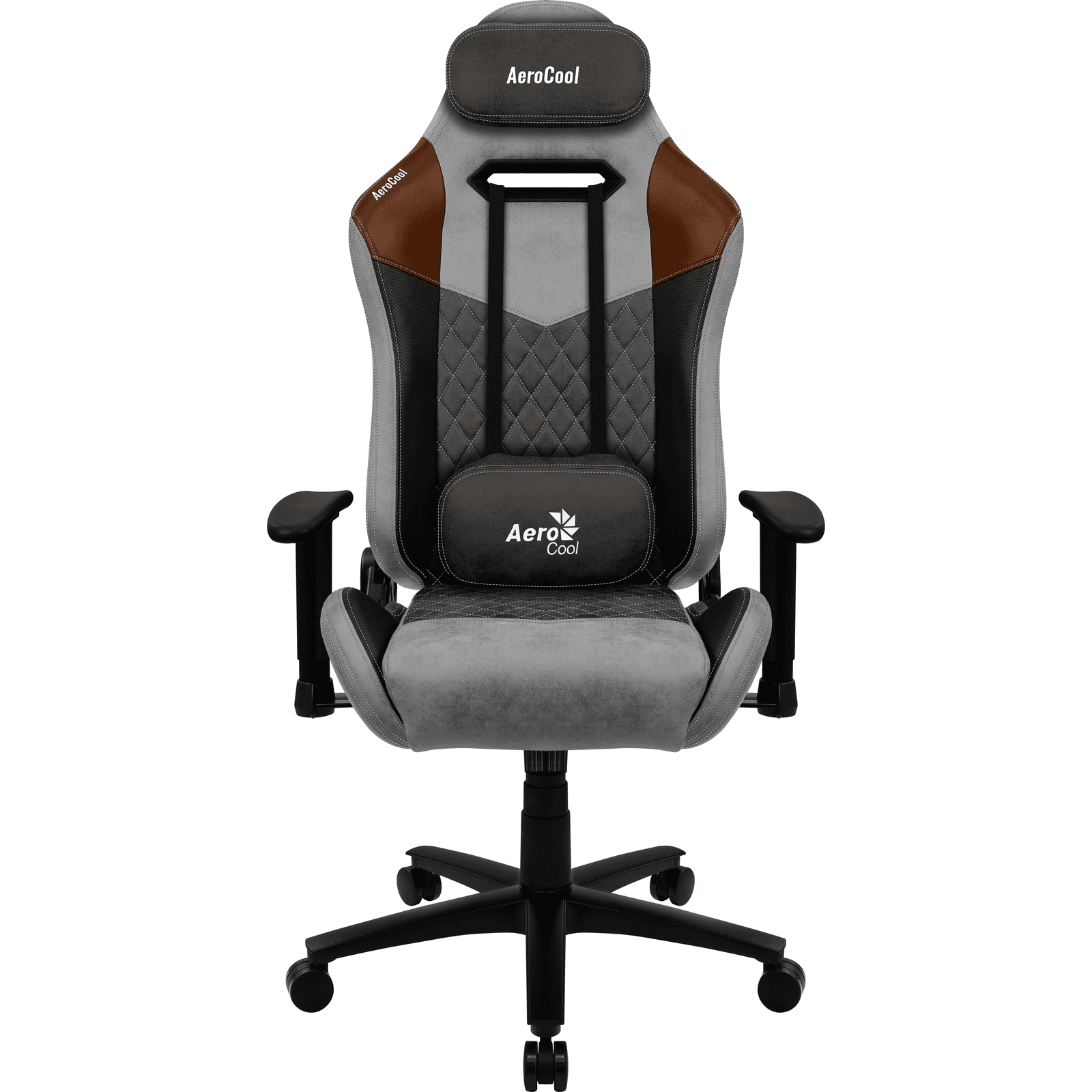 Herné kreslo AeroCool DUKE AeroSuede ekokoža čierna