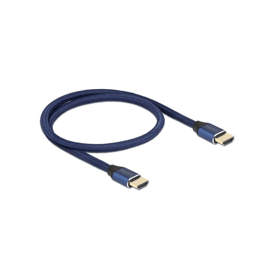 Ultra rýchly HDMI kábel 48 Gbps 8K 60 Hz 0,5 m s certifikátom Delock 85445