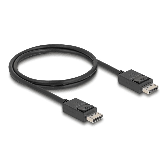 Koncentrický kábel DisplayPort 16K 60 Hz 80 Gbps 1 m Delock 80491