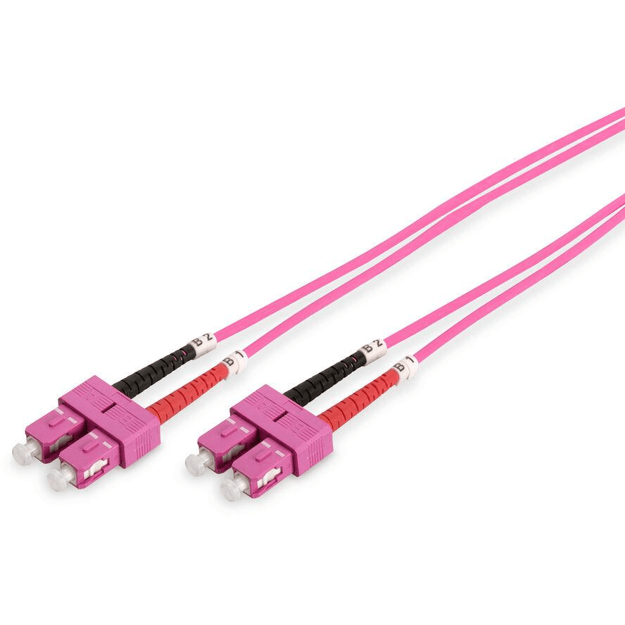 DIGITUS Patchcord optický MM OM4 SC-SC 3m