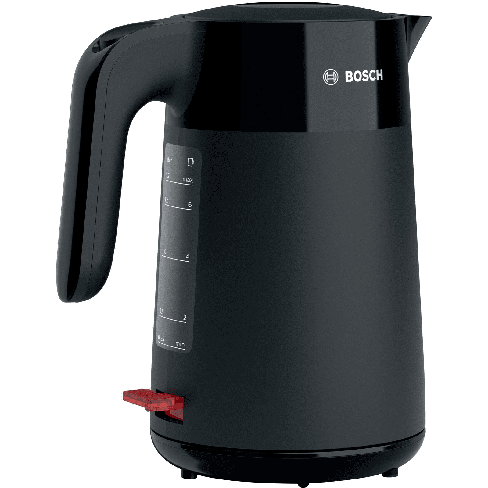 Bosch TWK2M163 rýchlovarná kanvica 1,7 L 2400 W Čierna